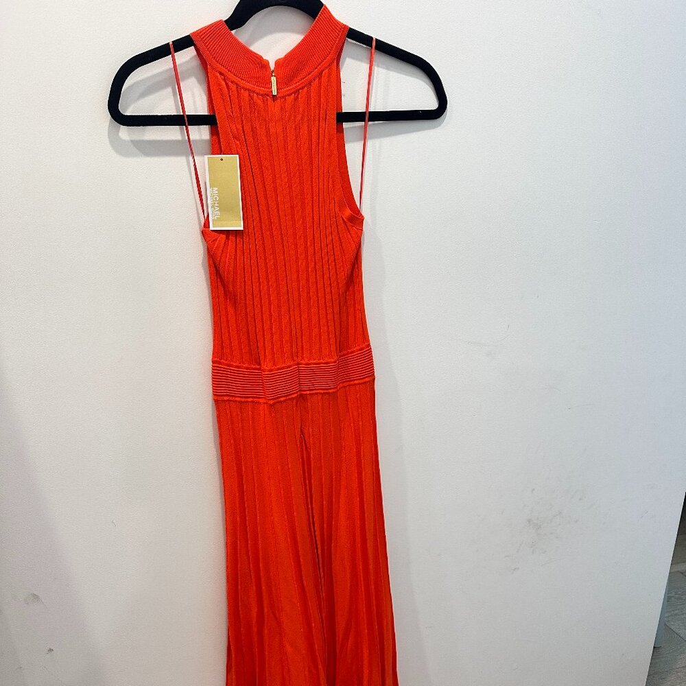MICHAEL Michael Kors Red/Orange/Coral Dress Womens's Size S NWT